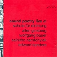 cd: sound poetry live at schule für dichtung cd: sound poetry live at schule für dichtung