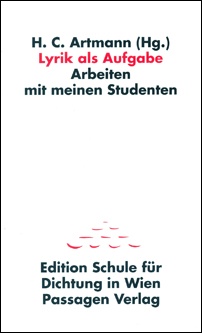 h.c. artmann (hg.): lyrik als aufgabe h.c. artmann (hg.): lyrik als aufgabe